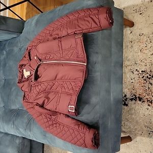 Cropped "slightly" puffy jacket